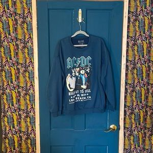 AC/DC Blue Crewneck